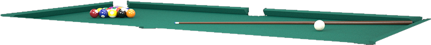 Billiard Table (1100x520), Png Download
