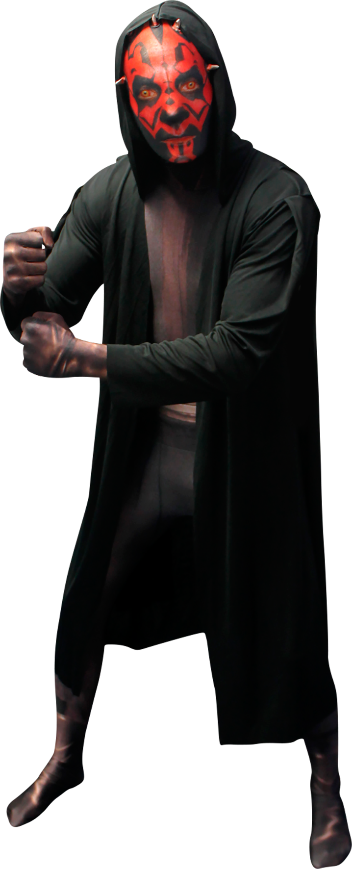 Morphsuit Darth Maul Xl - Darth Maul Morphsuit (718x1772), Png Download