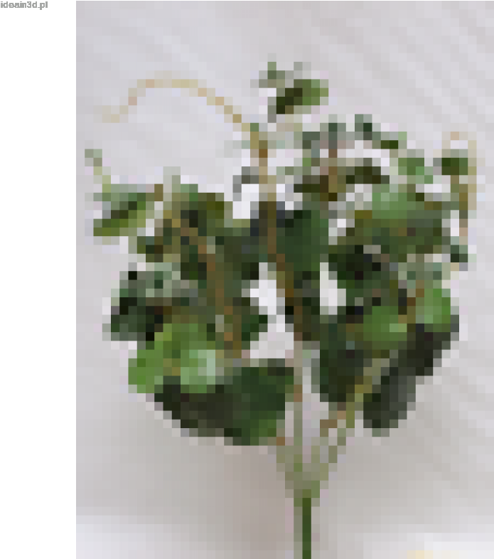 Artificial Chinese Lantern Spray With Vines Artificial - Maidenhair Tree (800x785), Png Download