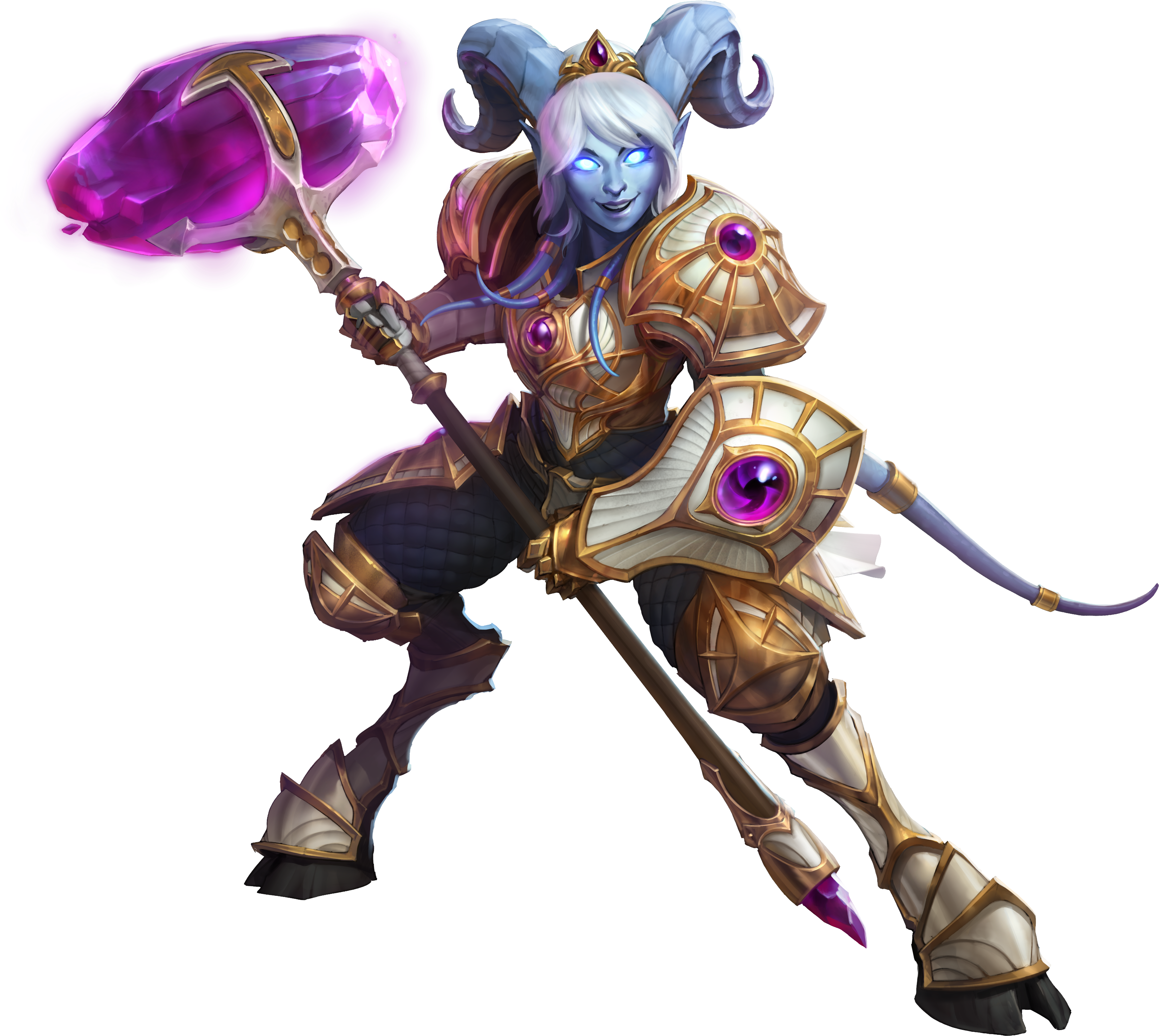 Yrel - Heroes Of The Storm Yrel Png (6386x5070), Png Download