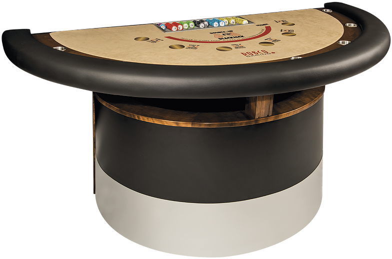Standard 10 Player Poker Table With H-legs - Poker Table (926x618), Png Download