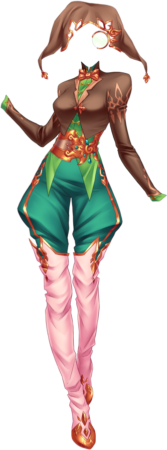 Here's Some Information About Eldarya Christmas Elf - Eldarya Christmas Elf (800x1132), Png Download