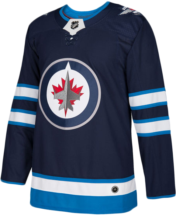 Winnipeg Jets Authentic Pro Team Colour Jersey - Winnipeg Jets Adidas Jersey (726x828), Png Download