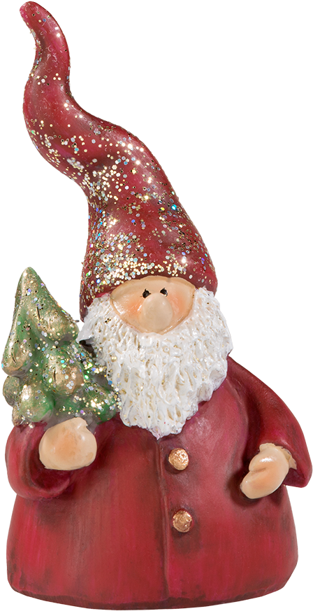 Christmas Elf With Pointed Cap, - Santa Claus (1000x1000), Png Download