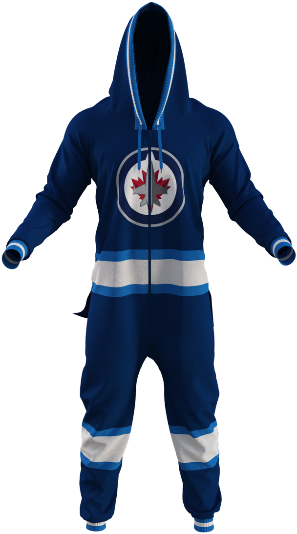 Winnipeg Jets Team Onesie - Pittsburgh Penguins Onesie (1280x1280), Png Download