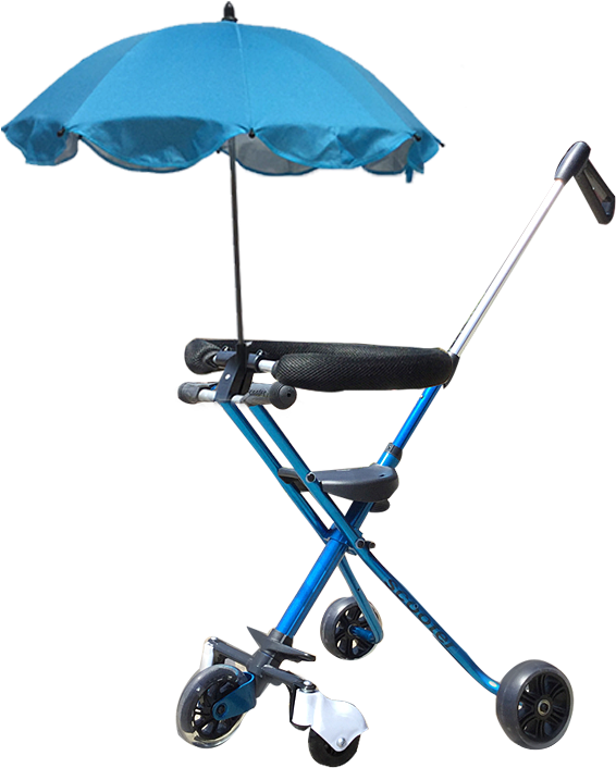 Cheap Portable Folding Baby Carriage Tricycle Stroller - รถ เข็น เด็ก แบบ นั่ง (800x800), Png Download
