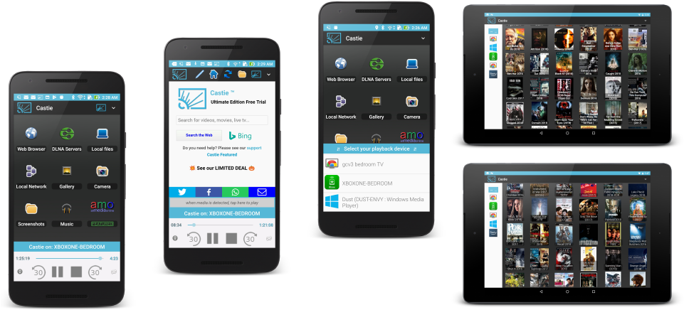 Castie Upnp For Android - Iphone (960x450), Png Download