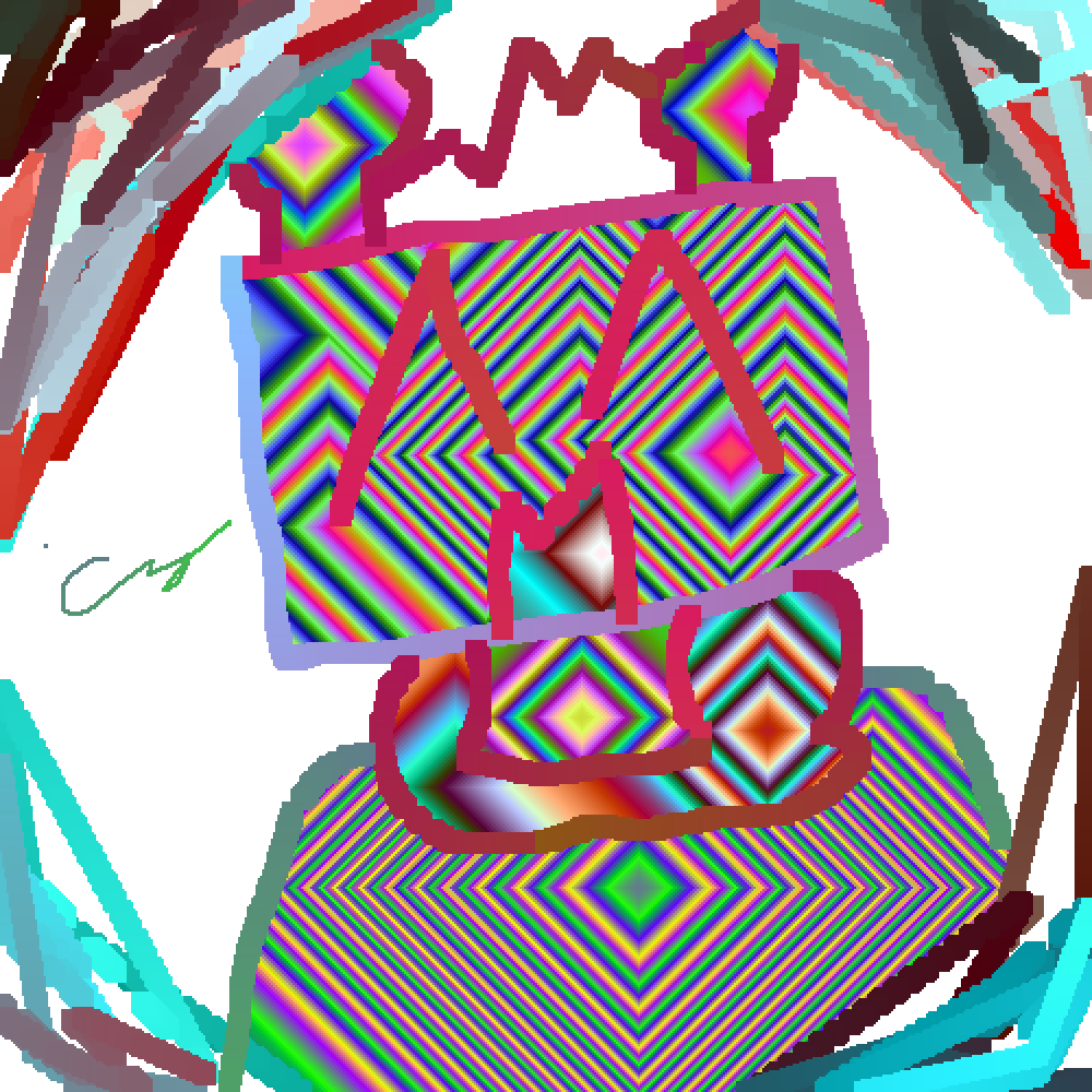 Rainbow Barf (1000x1000), Png Download
