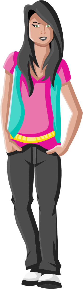 Louise Parents - Illustration (576x1260), Png Download
