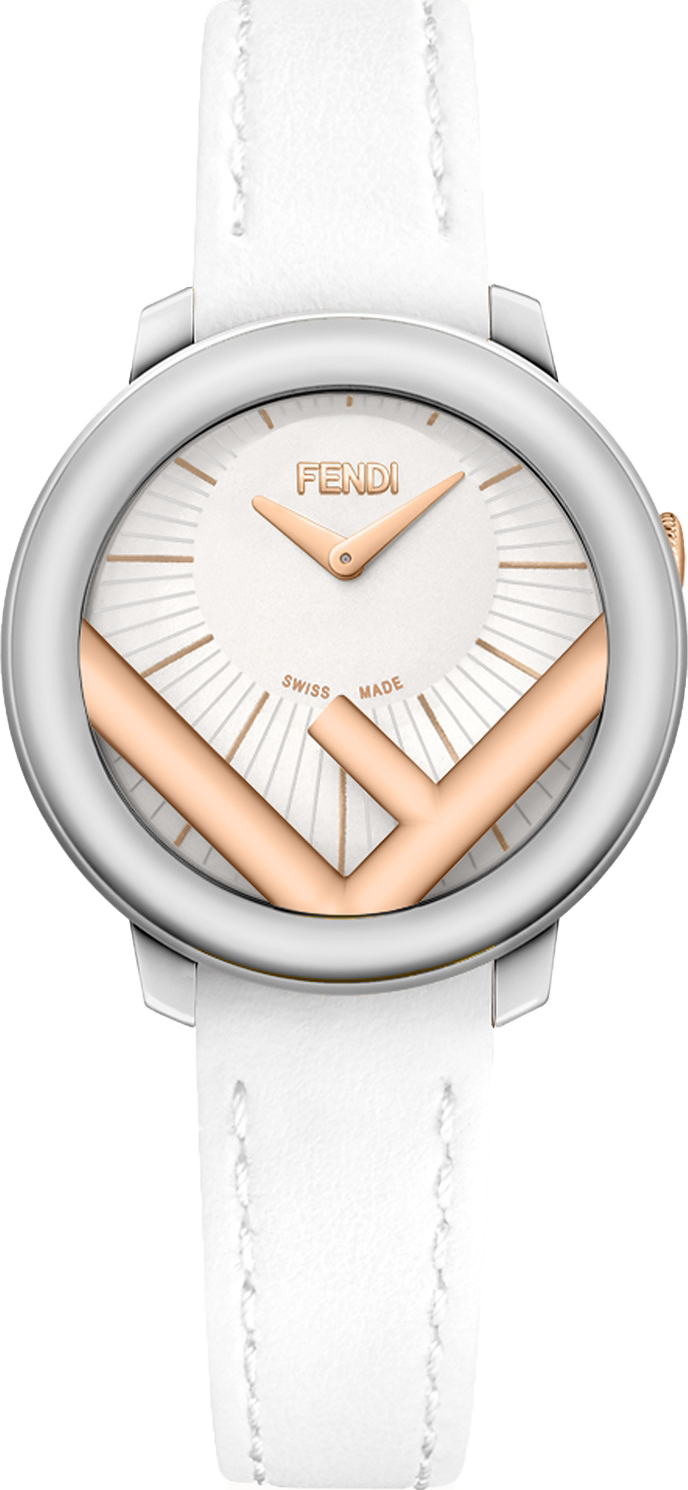 Fendi Logo Fow549a2yff0qa0 Run Away 28mm - Analog Watch (688x1490), Png Download