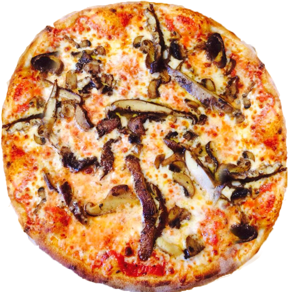 Wild Mushroom 20150603190608 - California-style Pizza (600x600), Png Download
