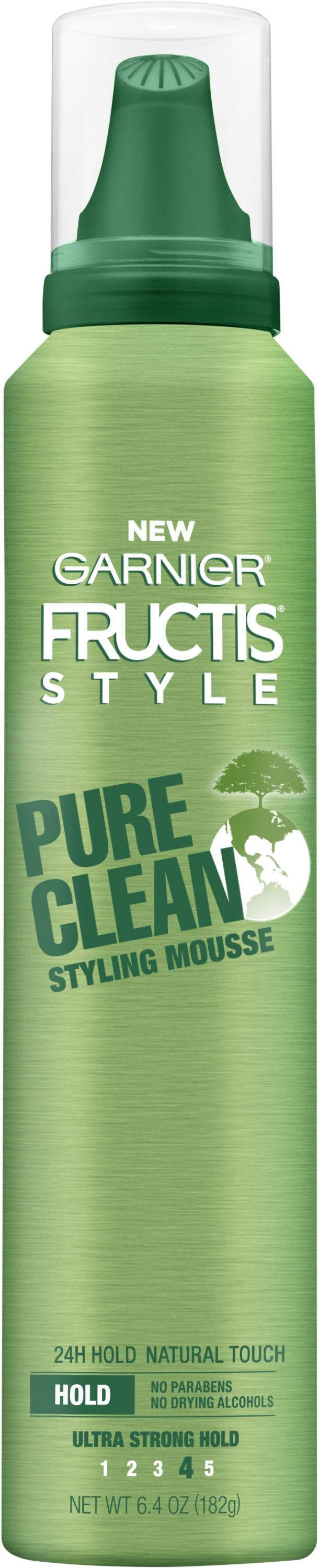 Garnier Fructis Style Pure Clean Styling Mousse - Poster (657x3050), Png Download