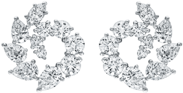 Main Navigation Section - Cushion Cut Diamond Earrings Gold (760x500), Png Download