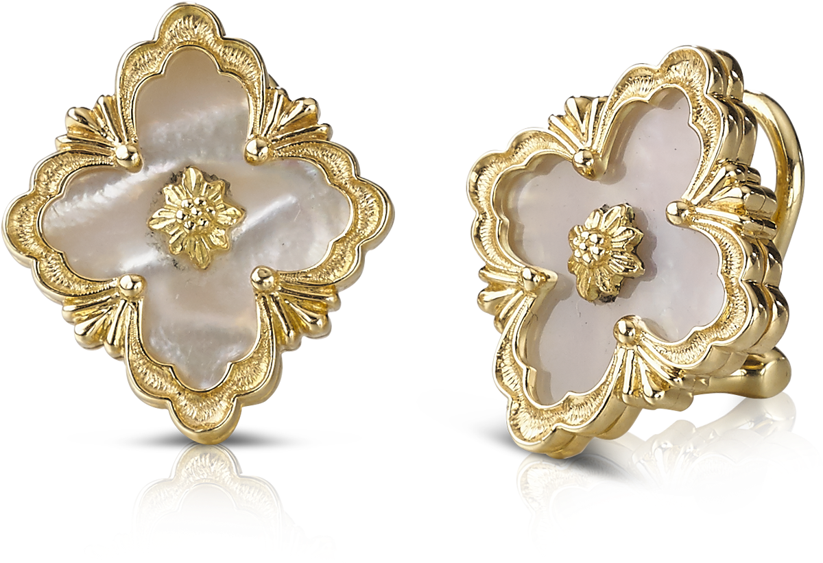 Opera Color Button Earrings - Earring (1800x1800), Png Download