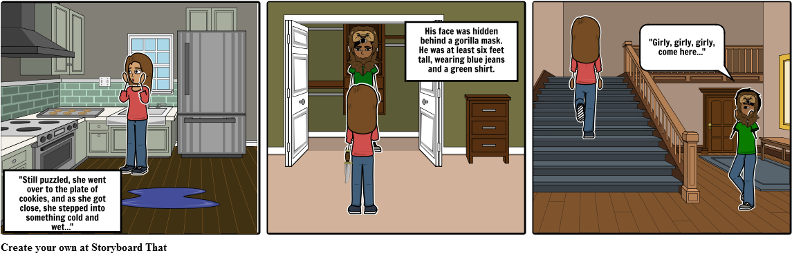 Baby Sitter Storyboard - Cartoon (1164x385), Png Download