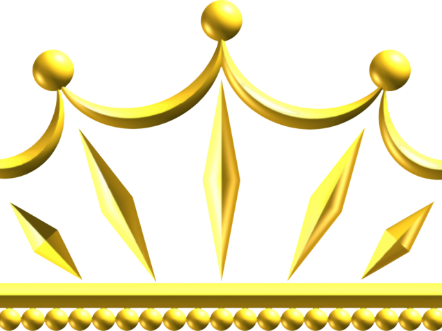 Upload Button Clipart Gold - Clipart Gold Crown Transparent (640x480), Png Download