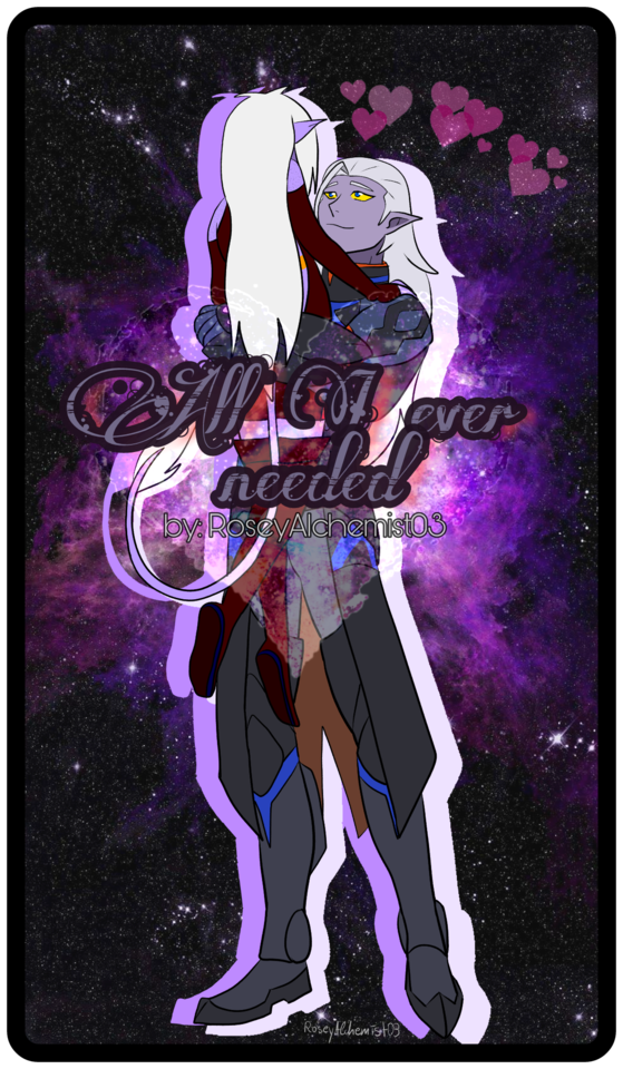 I Drew A New Cover For My Wattpad Story And Was Messing - Lotor X Reader (559x960), Png Download
