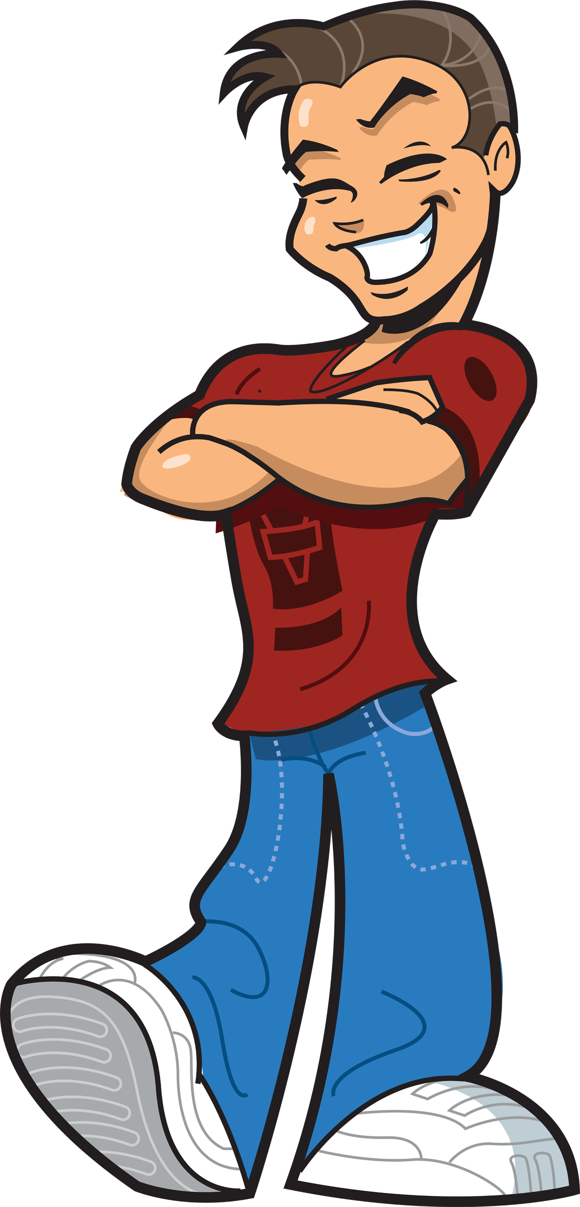Self-confidence - “ - Śmieszne Życzenia Na Dzień Chłopaka (1155x2400), Png Download