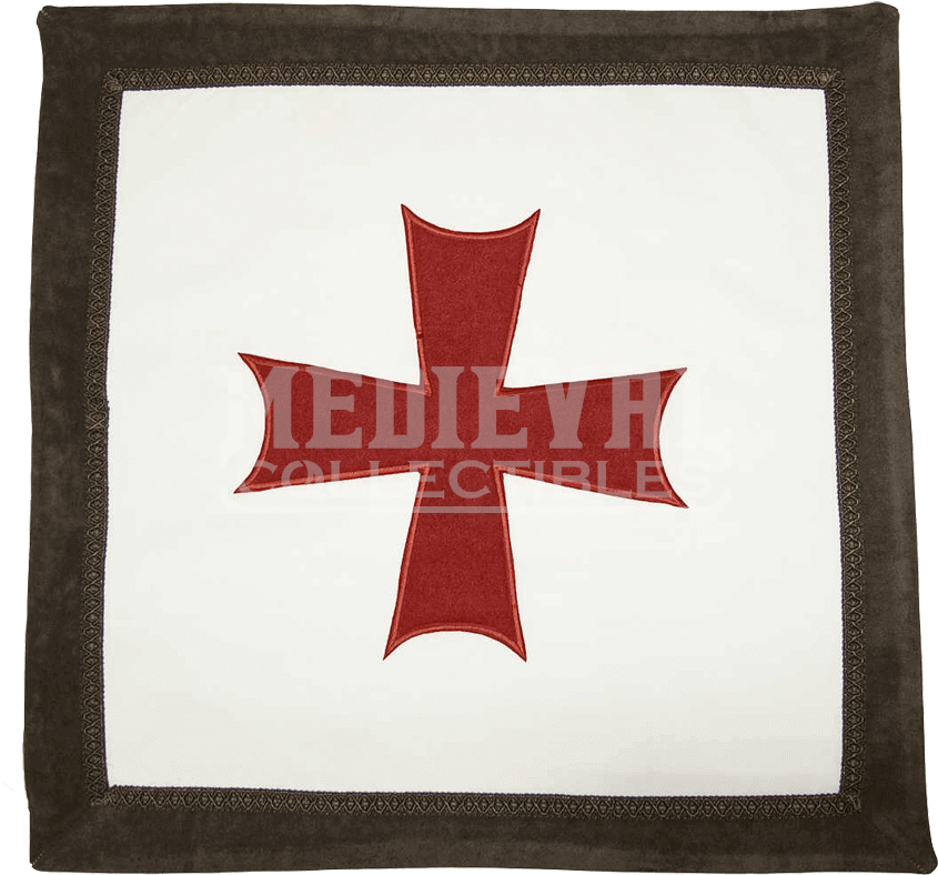 Templar Knight Cross Cushion By Marto - Placemat (856x856), Png Download