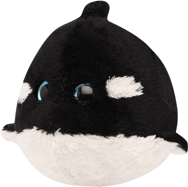 Unisex Baby Chimp Soft Toy - Killer Whale (640x960), Png Download