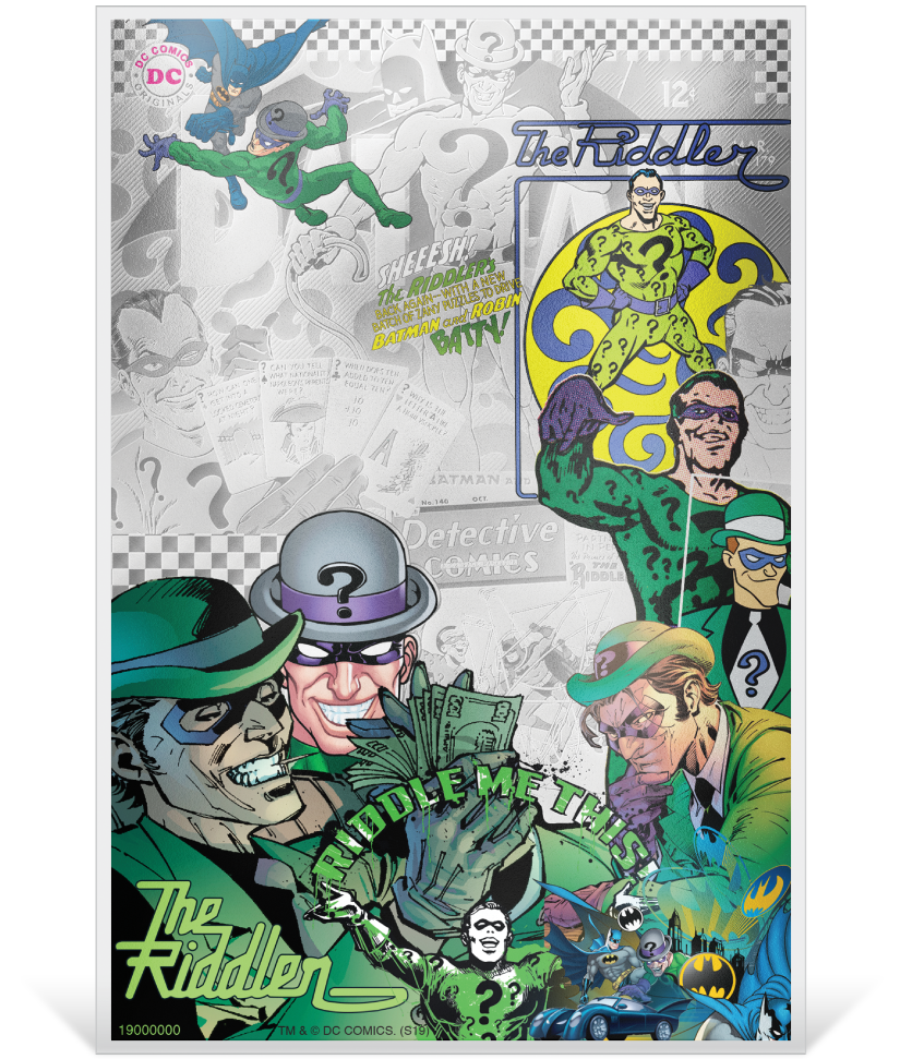 Silver Numis Batman Villains - Youth: Batman-call Of Duty (1000x1000), Png Download