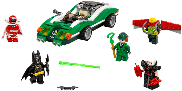 The - Lego Batman Riddler Racer (640x480), Png Download