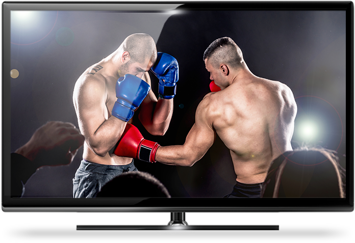 Get Boxing On Dish - Boxing On Tv (829x560), Png Download