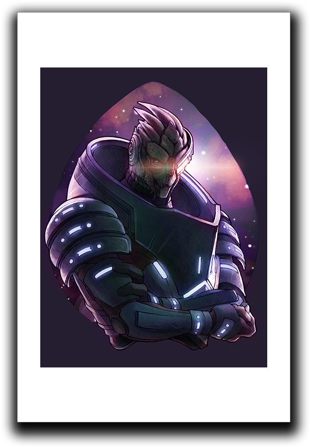 The Archangel Art Print - Sitting (1000x1000), Png Download