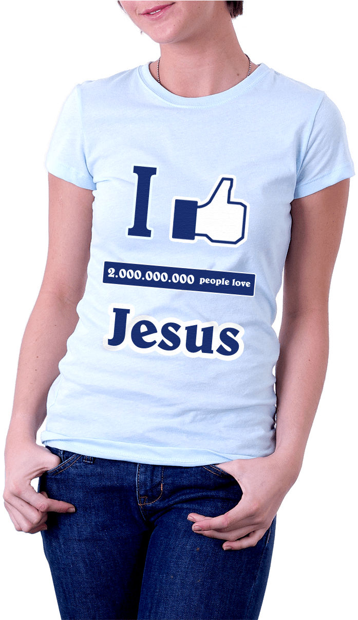 Facebook Jesus Love - Christian Facebook Shirt (820x1204), Png Download