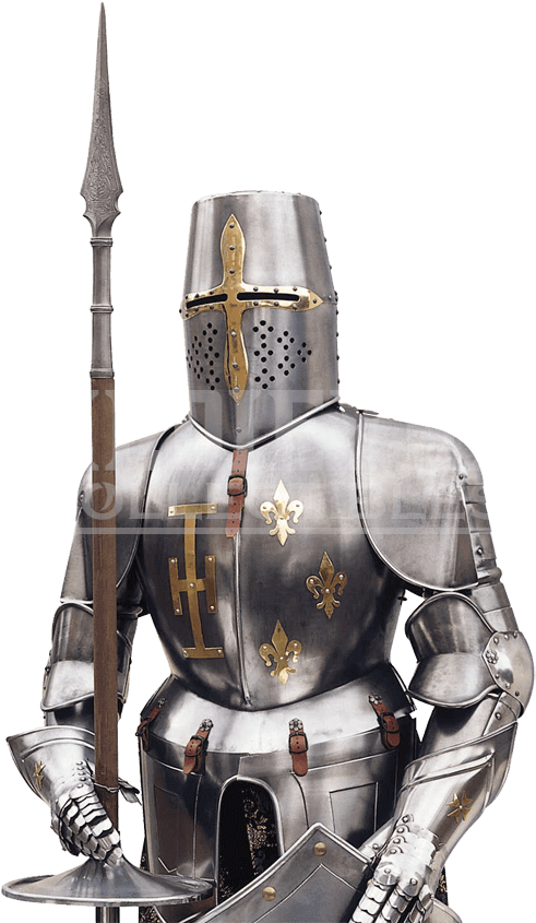 Medieval Knight Jousting Armor - Medieval Armor Suit (844x844), Png Download