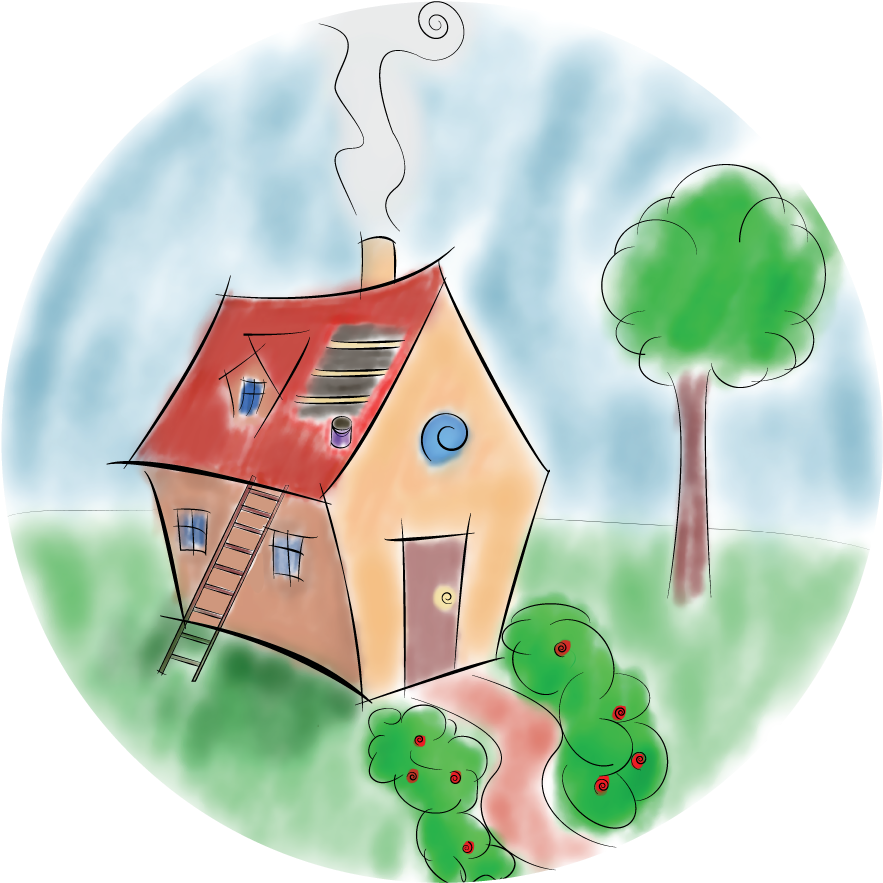 Home Improvement Projects - Cartoon (1050x1050), Png Download