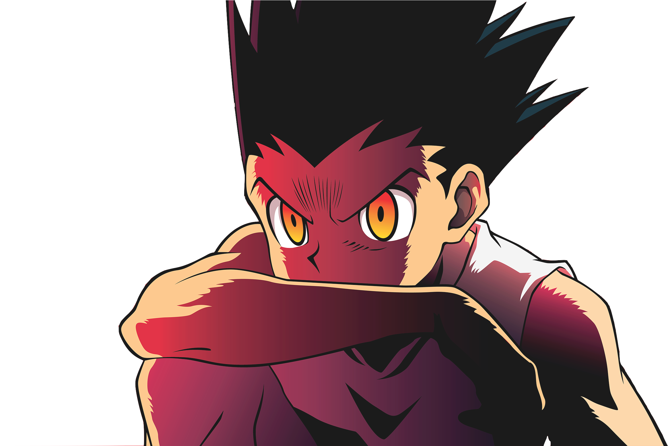 Dope - Hunter X Hunter Png (2504x1552), Png Download