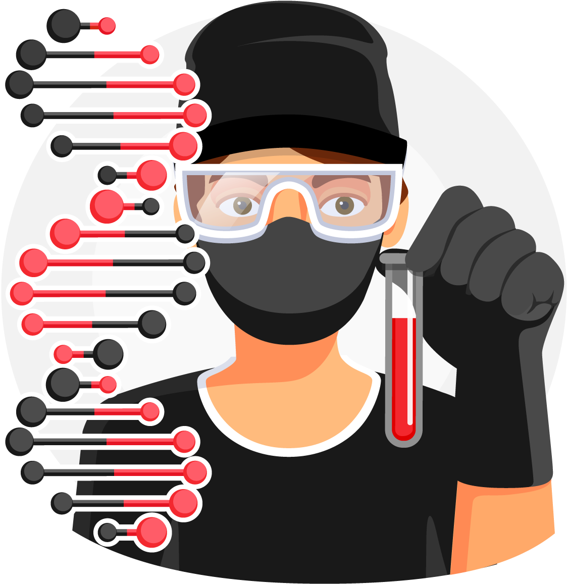 Dna Paternity Testing Icon - Illustration (1200x1200), Png Download