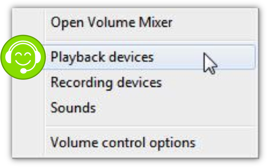 Configure Your Usb Headset As The Default Playback - Windows 7 (937x587), Png Download