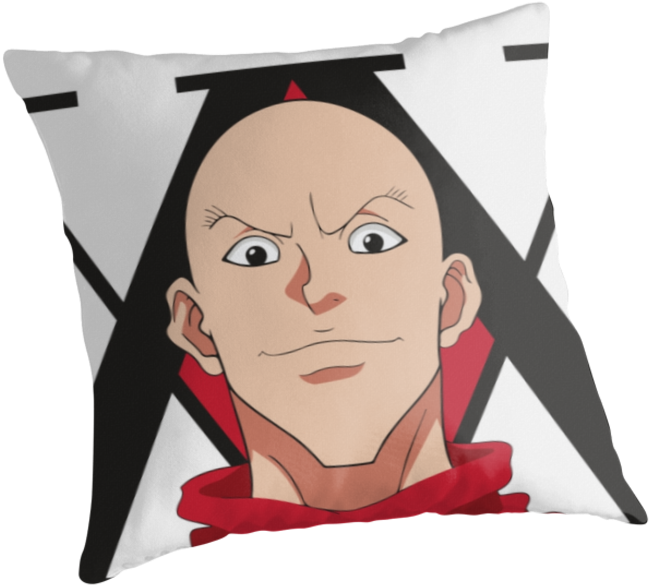 Hanzo Hunter X Hunter - Cushion (875x875), Png Download