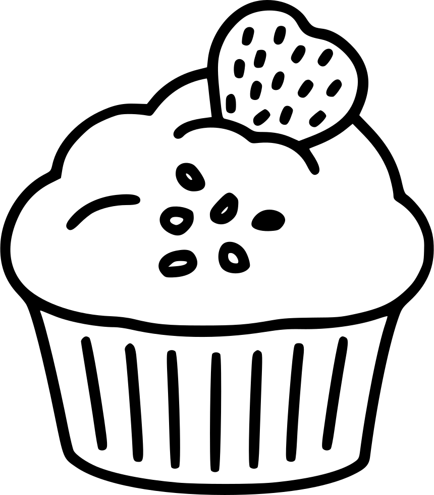 Cupcake Comments (860x980), Png Download