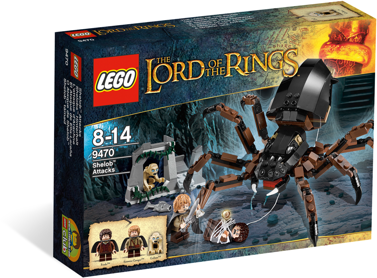 Lego Lord Of The Rings Shelob Attacks (2000x1500), Png Download