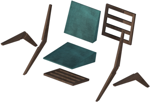 Boomerang Chair Assembly 1 (1000x411), Png Download