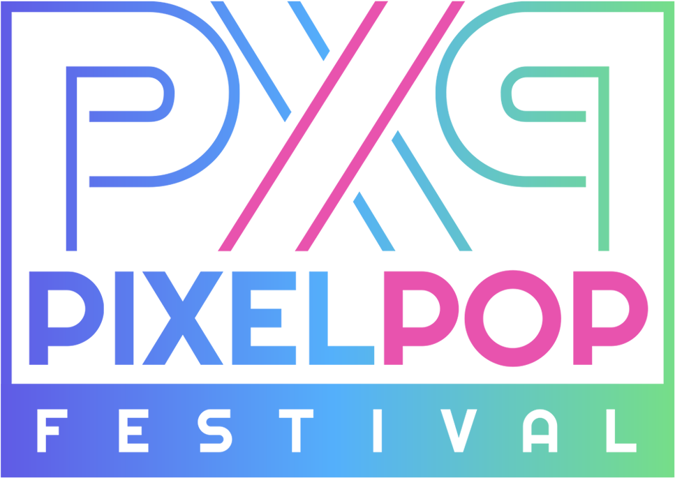 Logo Large Png - Pixelpop Festival (1000x708), Png Download