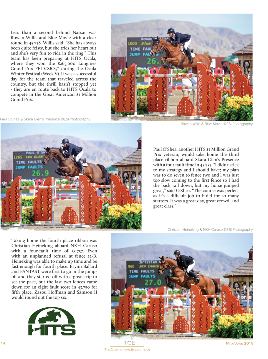 Less Than A Second Behind Nassar Was Rowan Willis And - Brochure (960x1218), Png Download