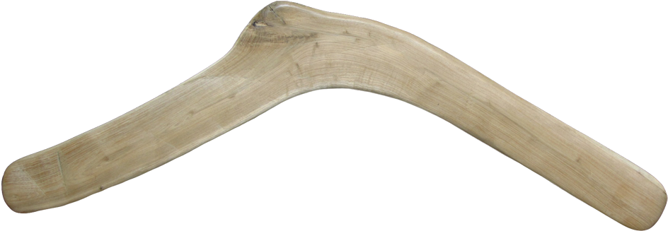 Hunting Boomerang - Plywood (1000x472), Png Download
