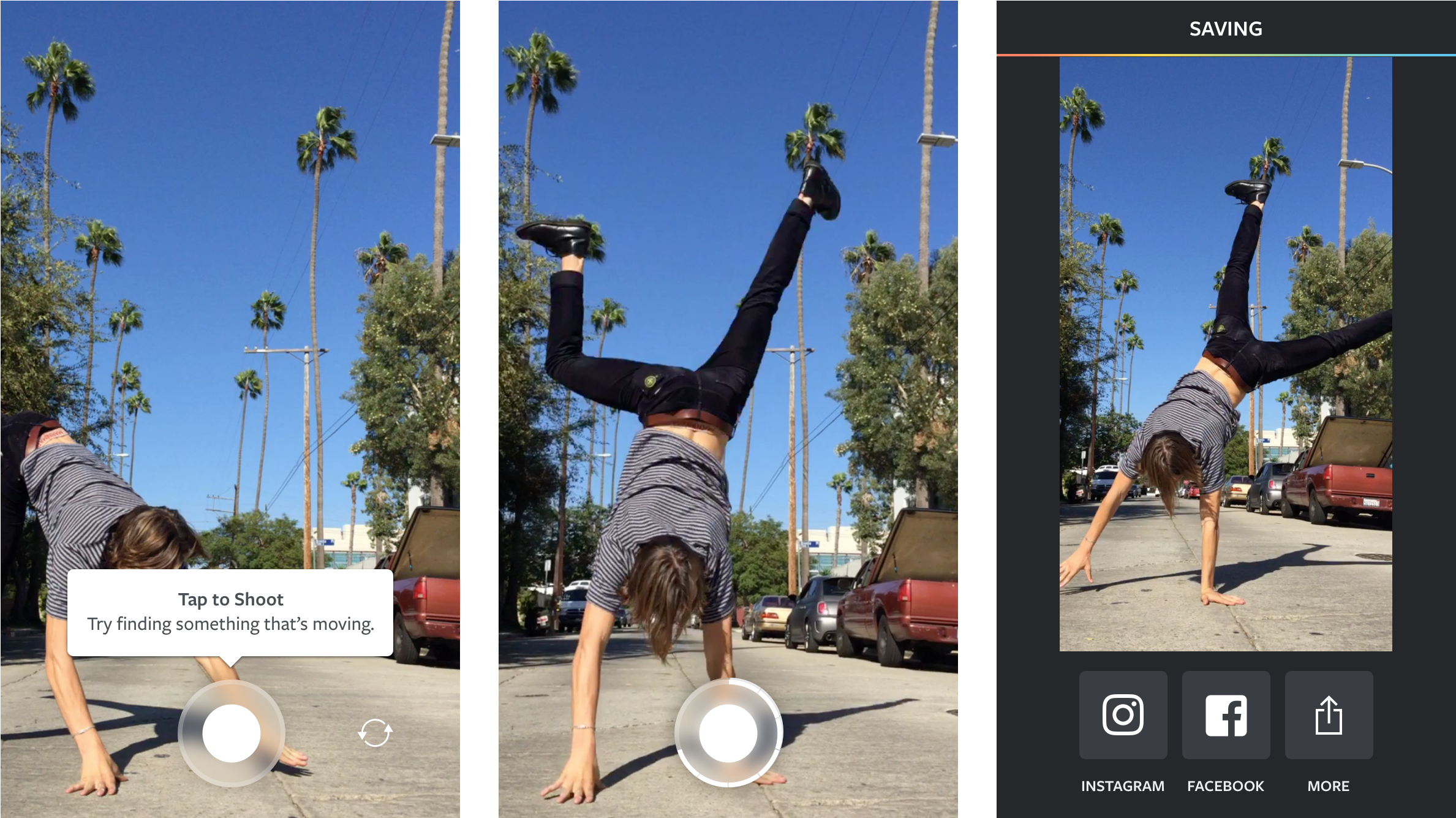 With Looping Videos And Hyperlapse, You Experiment - Boomerangs Instagram (2593x1524), Png Download