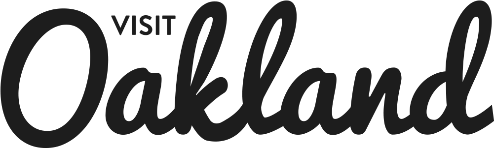 Visit Oakland Logo Square - Calligraphy (1000x1000), Png Download