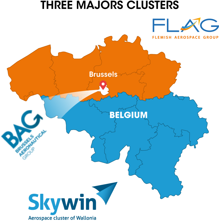 Aerospace Industry Key Figures In Belgium (800x789), Png Download