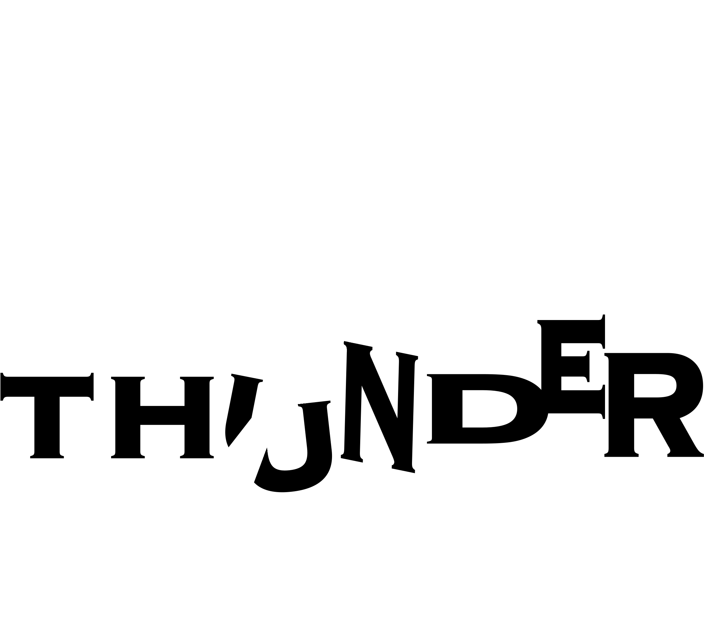 Wichita Thunder Logo Png Transparent & Svg Vector - Thunder (2400x2400), Png Download