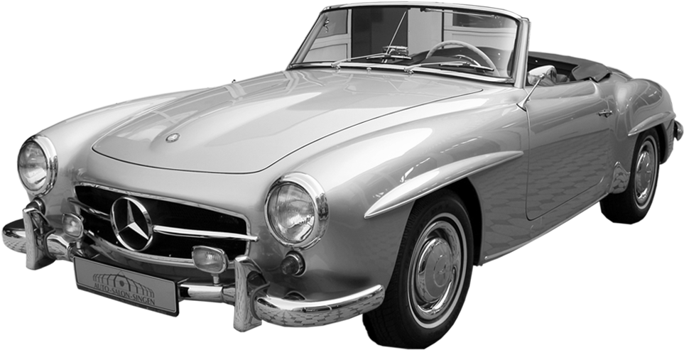Mercedes-benz - Mercedes 190 Sl Png (1200x900), Png Download