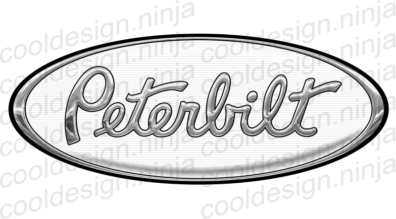 Yellow Peterbilt Logo (784x435), Png Download