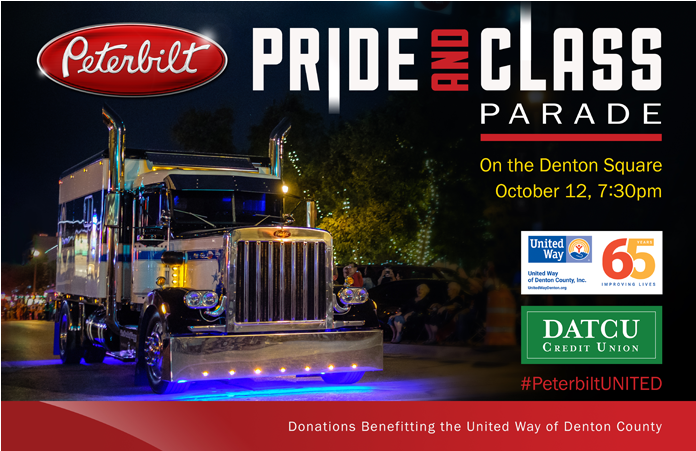 Peterbilt To Celebrate Pride And Class With United - Peterbilt (900x450), Png Download