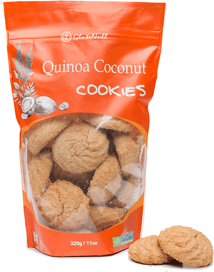 Quinoa Coconut Cookies (1100x1100), Png Download