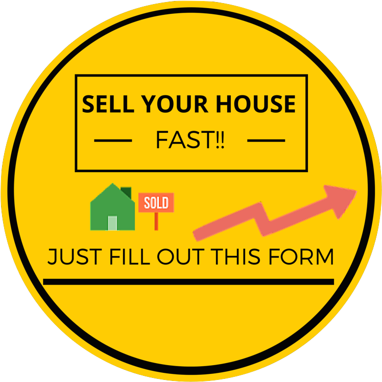 Sell Home Fast Call To Action - Circle (800x800), Png Download